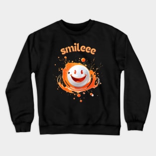 Smile Shirt, A Positive Mood, Smiley Snow, Sweet T-shirt, Happy Shirt Crewneck Sweatshirt